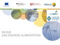 WEF Nexus Validation Présentation Cadrage ANME-APIA 181030.pdf